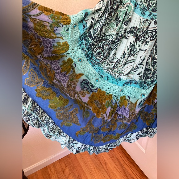 Boho, Hippie Skirt - Long, Flowing Gypsy Vibes XL - Picture 3 of 4